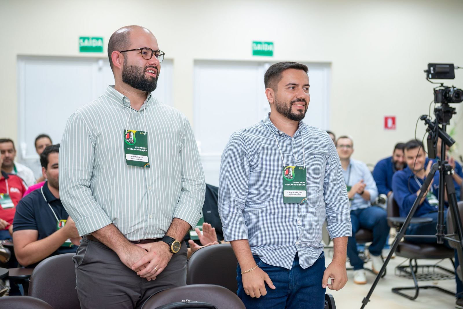 Participantes aplaudidos em workshop de agronegócio